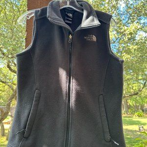 The North Face black sweater vest-Small